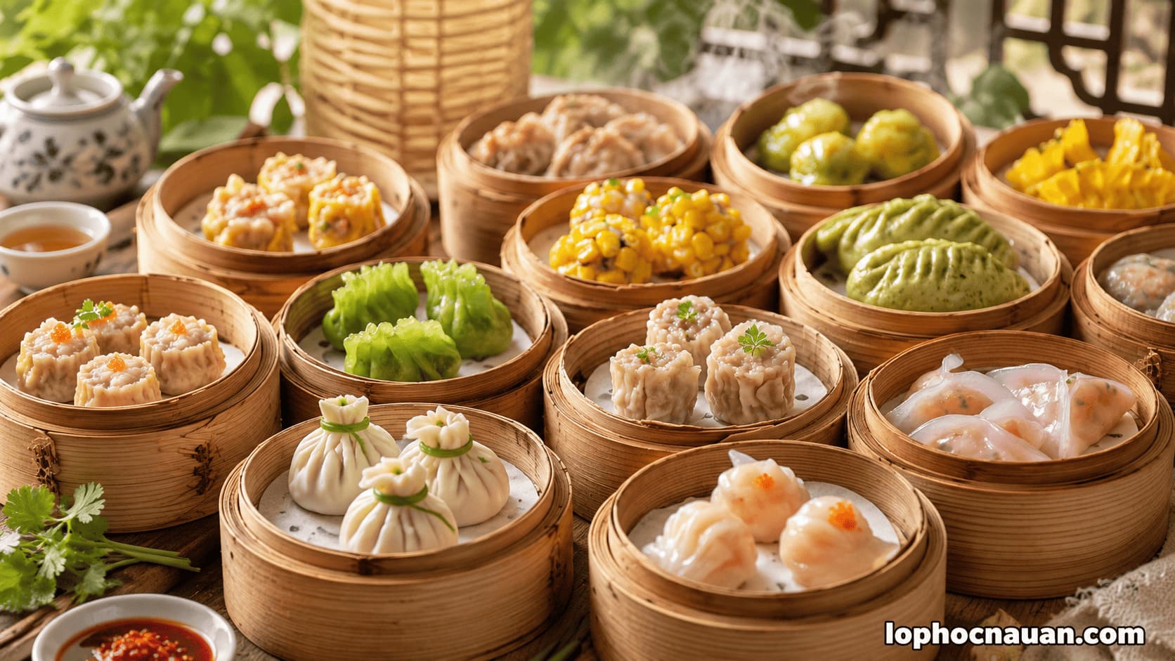 Khóa Học Làm Điểm Tâm Hong Kong Dimsum tại TPHCM