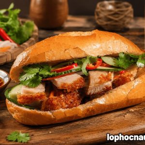 Khóa học làm nhân bánh mì thịt mở quán