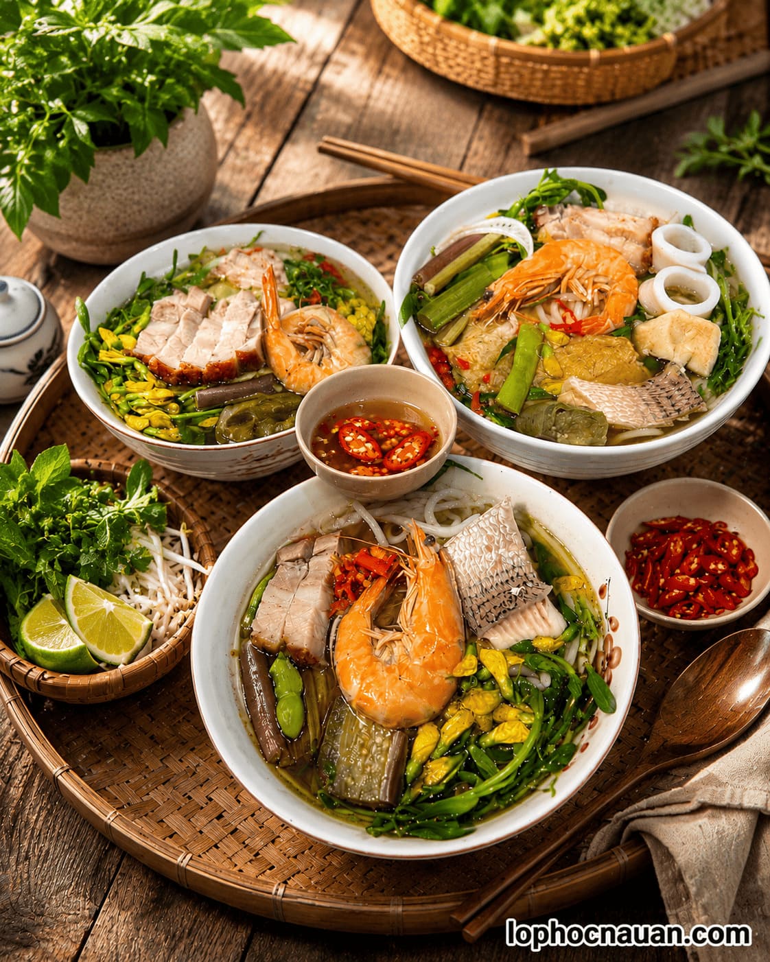 Khóa học nấu bún mắm ngon để mở quán tại TPHCM