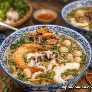Khóa học nấu cháo sò huyết chuẩn vị như tiệm