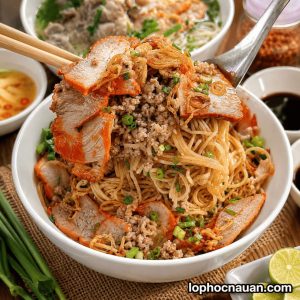 Khóa học nấu hủ tiếu mì người Hoa ngon như ngoài tiệm