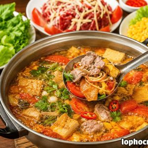 Khóa học nấu lẩu riêu cua đồng siêu ngon tại TPHCM
