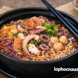 Khóa Học Nấu Mì Cay 7 Cấp Độ Hàn Quốc ngon như ngoài tiệm